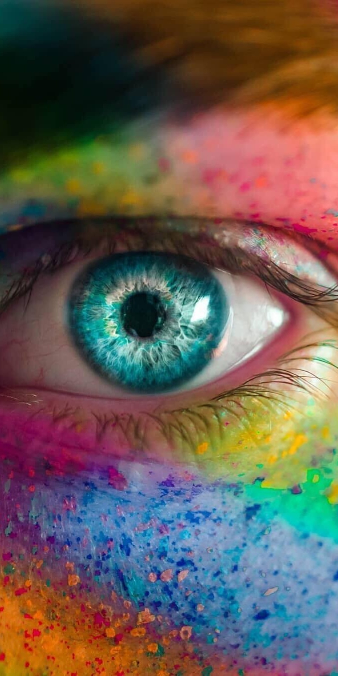 Wallpaper iphone 8 plus Blue Eye 4k