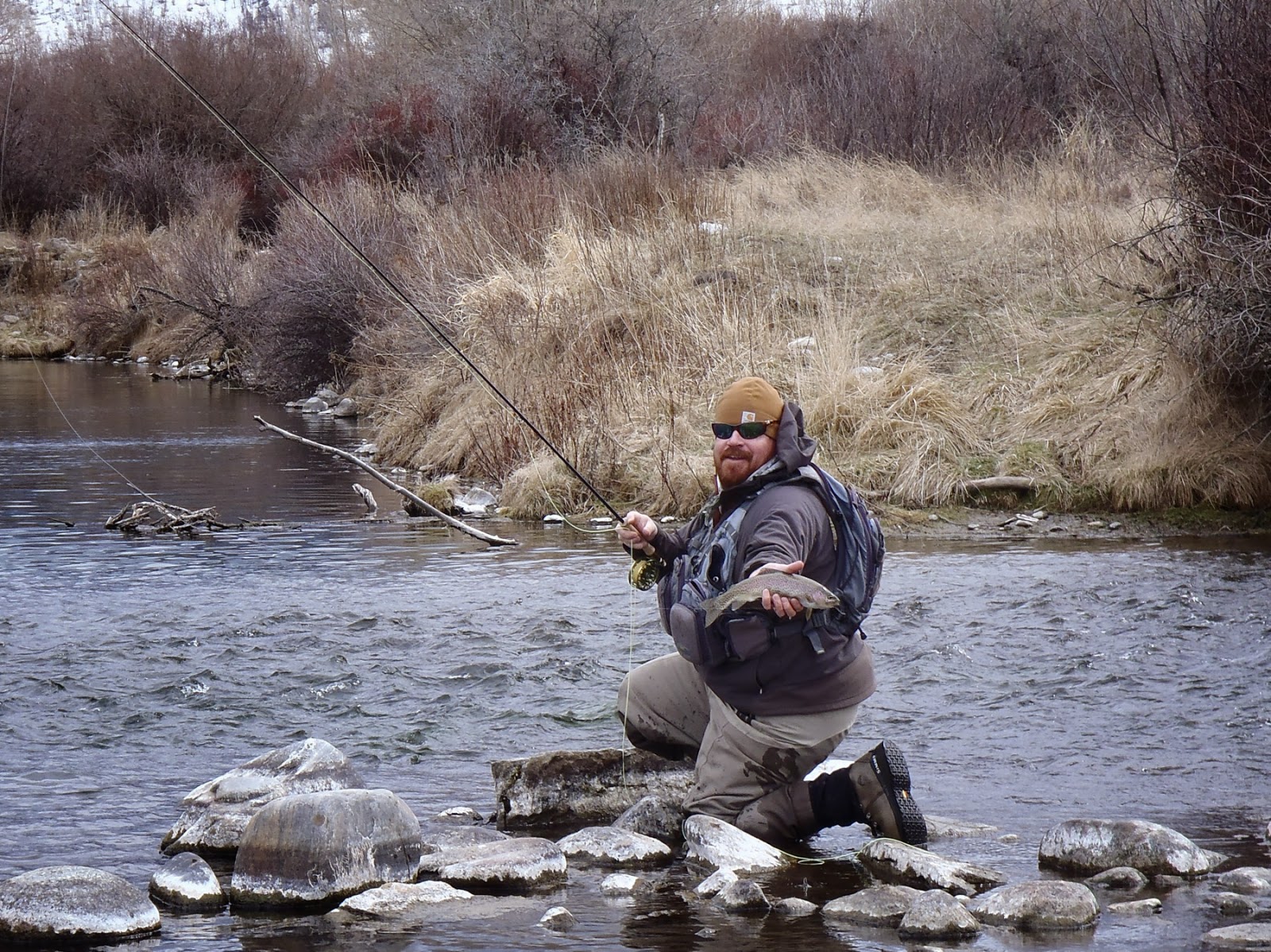 Mountains, Rivers, & Trout End of March Report Armstrong Spring Creek