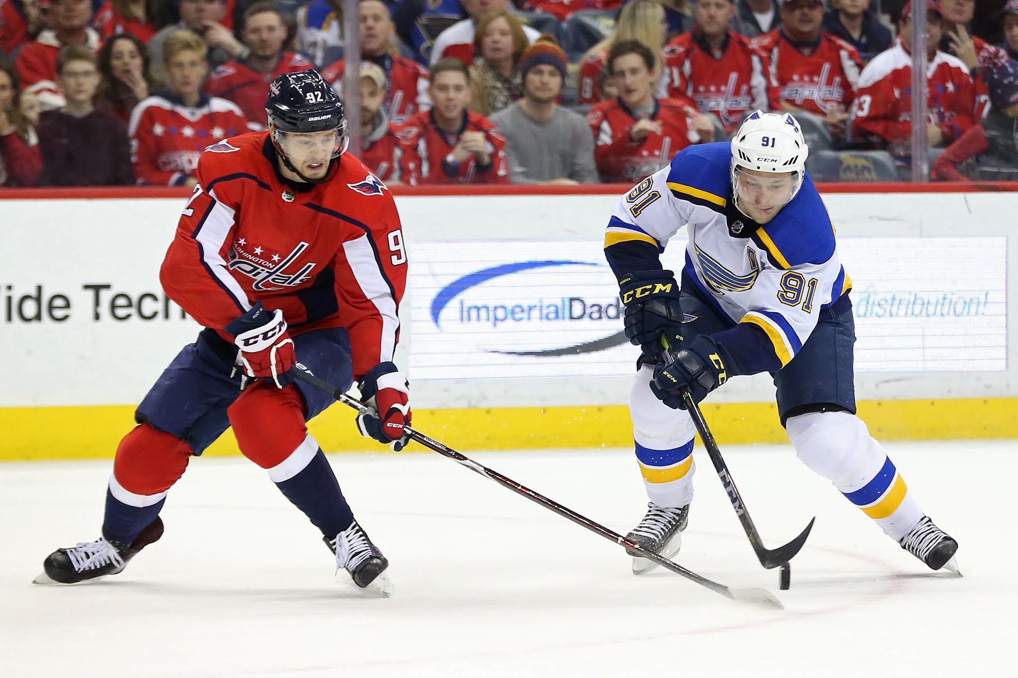 Trade Rumor Capitals and Blues Discussing Blockbuster Deal NHL Trade