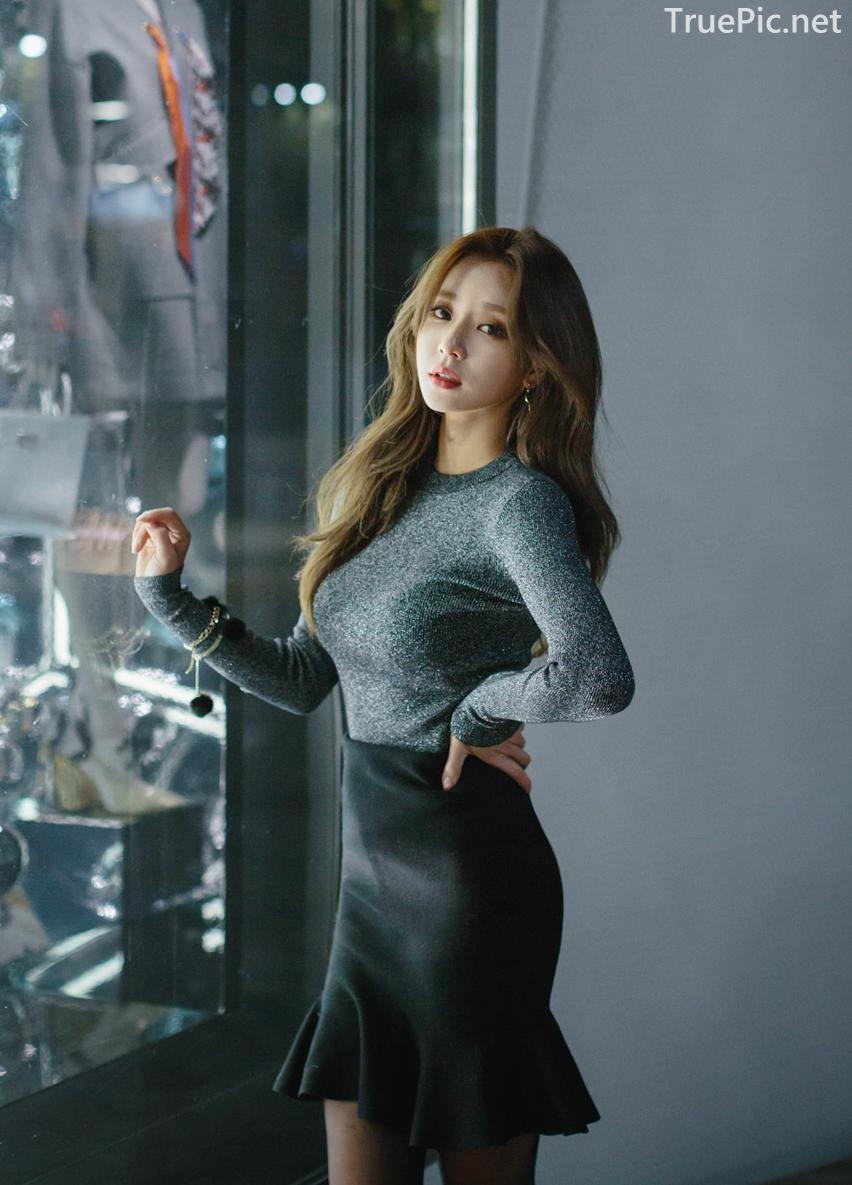Korean Fashion Model - Kim Jung Yeon - Winter Sweater Collection - TruePic.net - Picture 15
