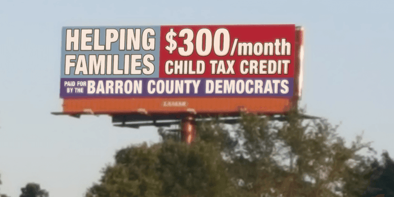 Barron County Democrats Billboard