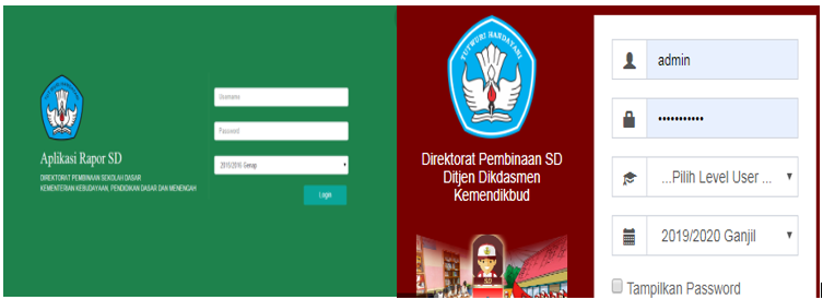 3 Aplikasi E Rapor Sd Terbaru Versi 1 0 1 0 3 Dan Versi 1 1 Tahun 2020 2021 Kherysuryawan Id