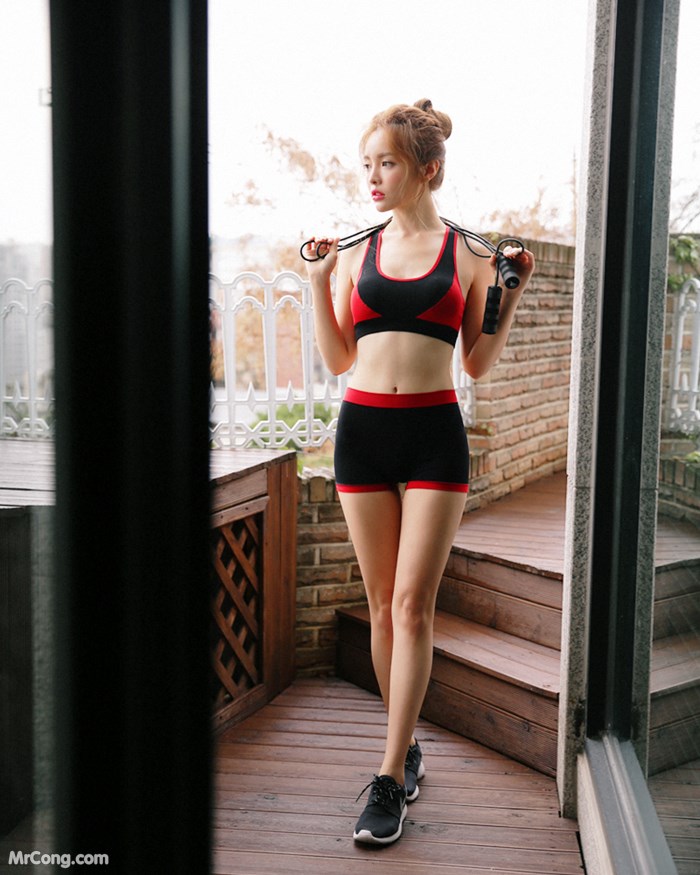 Jin Hee&#39;s beauty in underwear and gym fashion in October 2017 (357 photos) photo 2-8