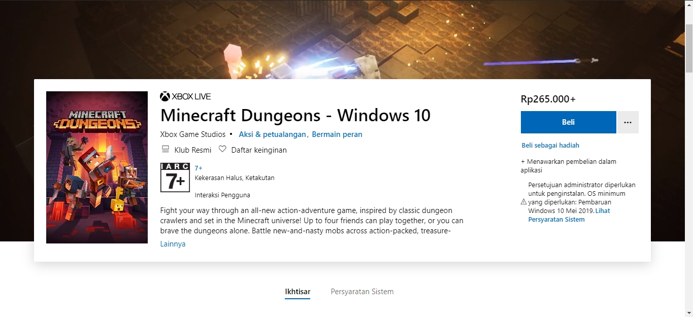 Cara Download Dan Install Untuk Bermain Game Minecraft Dungeons Di Pc Dengan Mudah Animblo