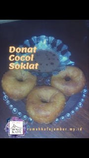 Donat Cocol Soklat Tetap Ngopi Kopi Jember di rumahkafejember.my.id