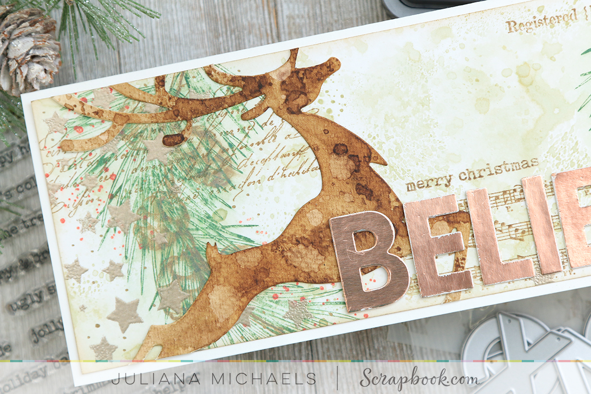 Deer Santa Christmas Scrapbook Pages – Jill's Card Creations