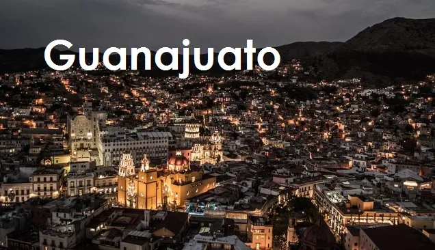 Ciudad de Guanajuato Gto de Noche