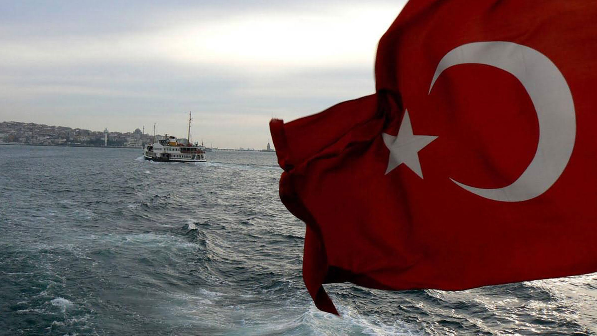 istanbul manzarali turk bayragi resimleri 11