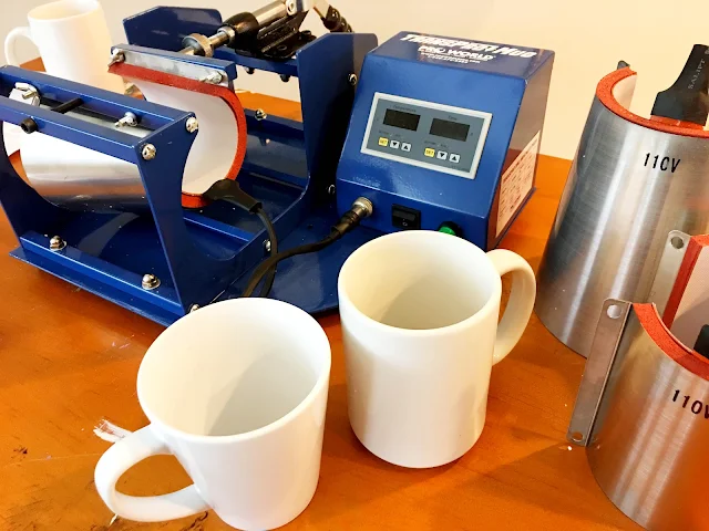 Mug press, Mug Heat Press, mug press machine, mug heat press machine, Silhouette CAMEO projects to sell
