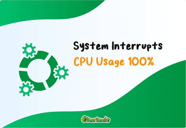 system interrupts cpu usage 100%