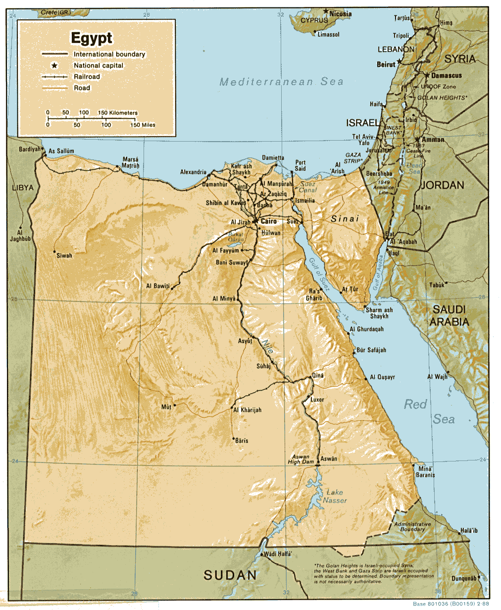 خرائط لجمهورية مصر العربية Egypt Maps