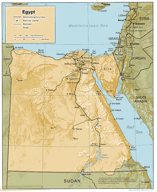 خرائط جمهورية مصر العربية