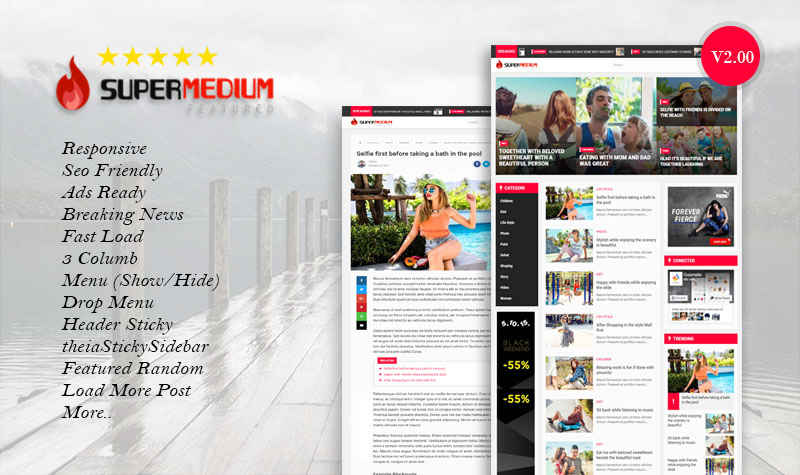 Update: Supermedium Featured Random V2.00 Responsive Blogger Template Update: Supermedium Featured Random V2.00 Responsive Blogger Template