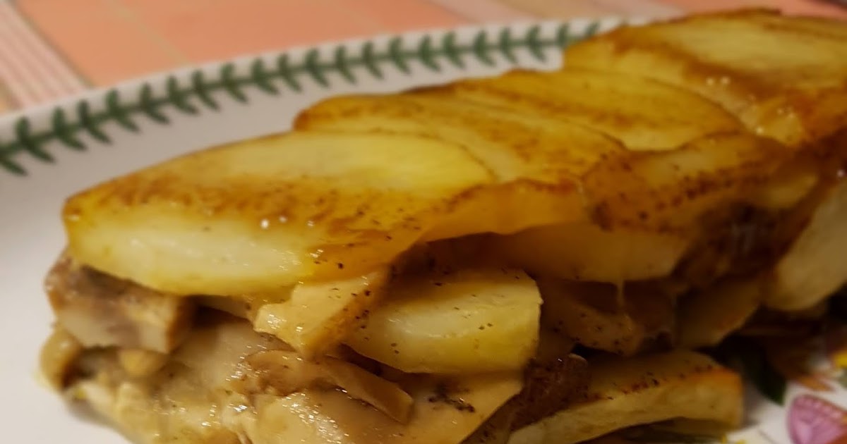 Tortino di patate e Porcini nonsiamochef