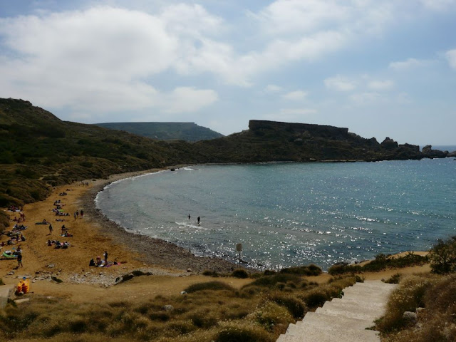 Ghajn Tuffieha Bay, Malta