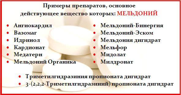 БЕРСЕРК ( БОЕВАЯ ФАРМАКОЛОГИЯ) : МЕЛЬДОНИЙ