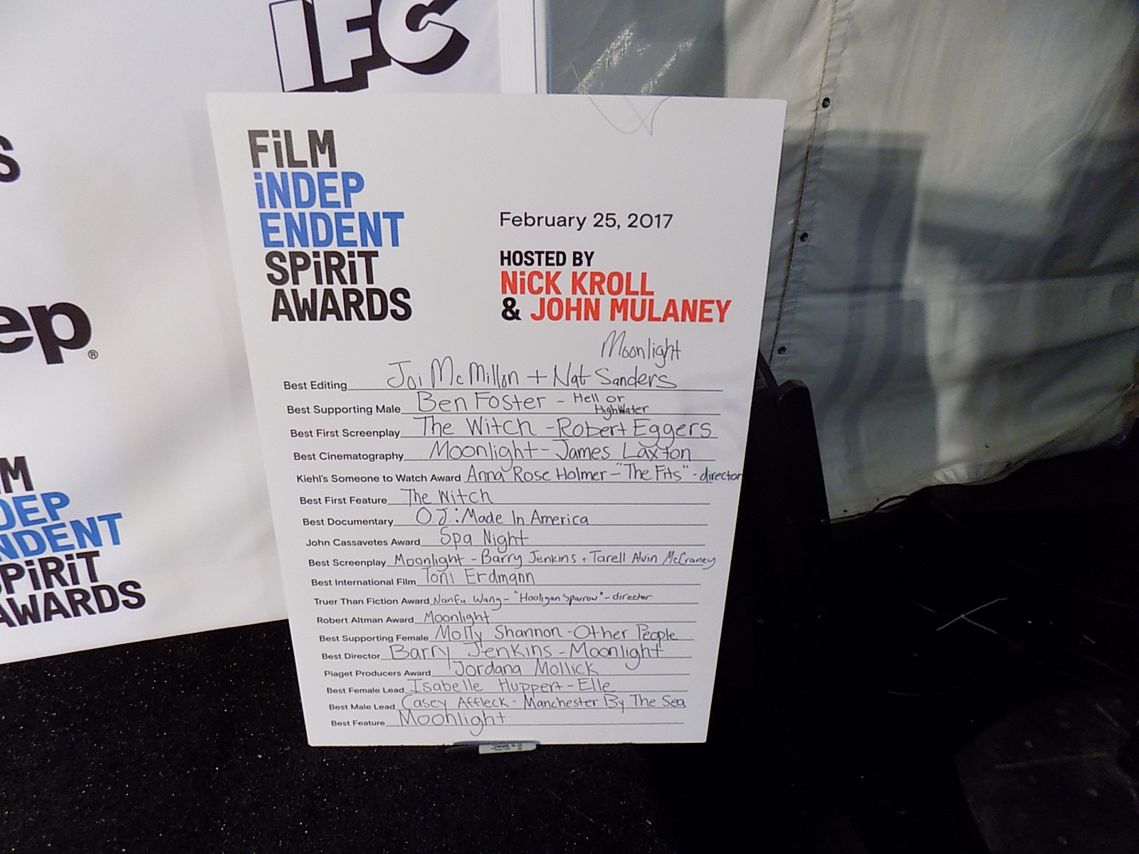 35TH FILM INDEPENDENT SPIRIT AWARDS NOMINATIONS ANNOUNCED AmNews