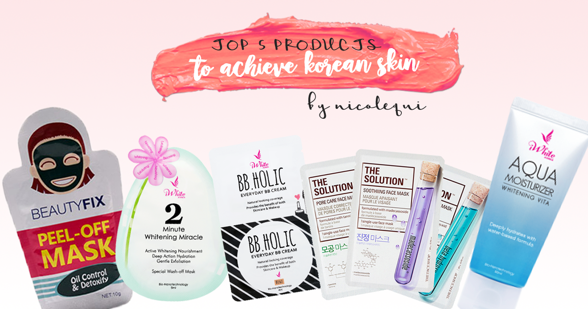 Top 5 Affordable Korean Drugstore Skin Care Products Playtime