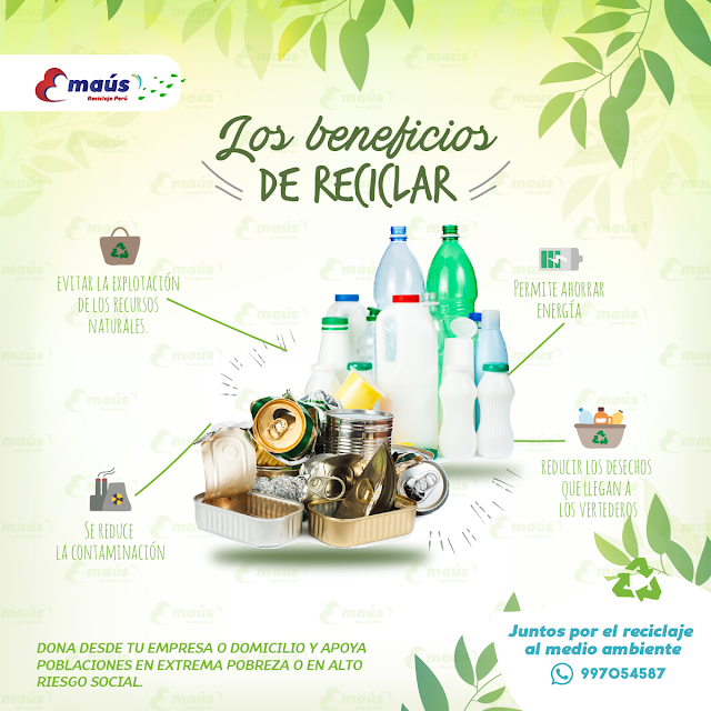 Los beneficios de reciclar - Emaus Reciclaje Perú