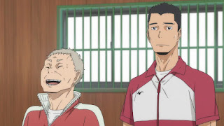ハイキュー!! アニメ 2期7話 猫又監督 | HAIKYU!! 梟谷学園グループ 合同合宿
