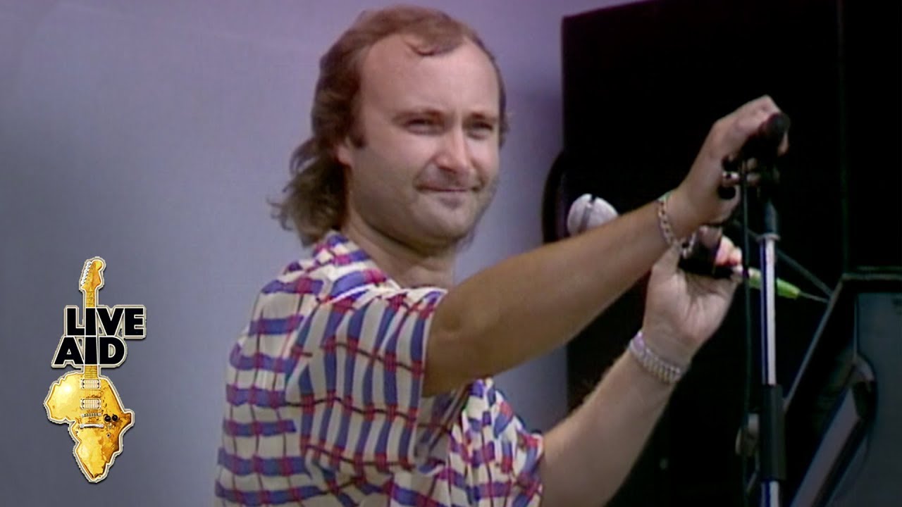 Por estar contigo Phil Collins en el Live Aid Por estar contigo Phil Collins en el Live Aid