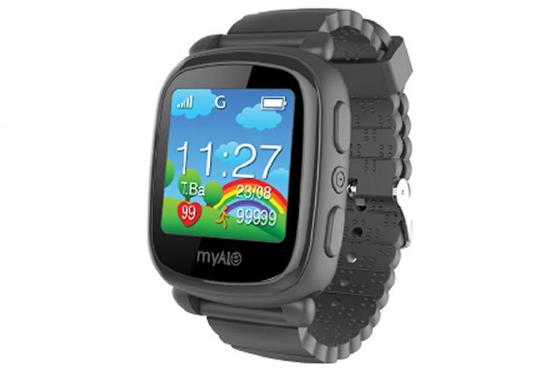 Đồng hồ thông minh định vị trẻ em myAlo KidsPhone KS62w màu đen