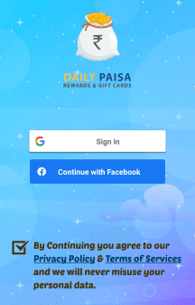 daily pasia sign up