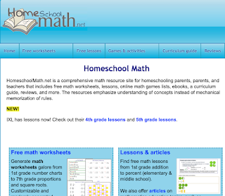 Math worksheets