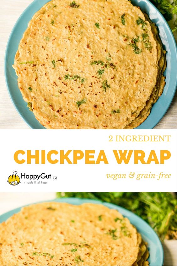 Chickpea Flour Wrap QUALITY FOOD