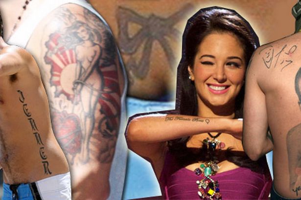 Celebrity Tattoos designs and ideas of Tattoo Removal
