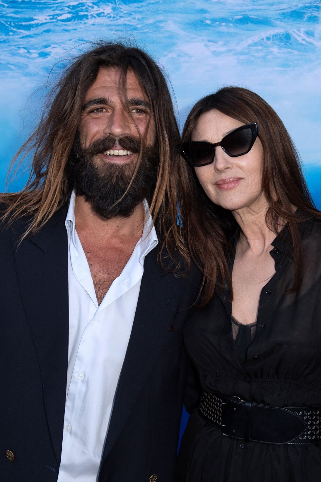 Monica Bellucci and Nicolas Lefebvre at Maud Fontenoy Foundation Gala