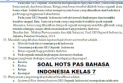 Contoh Soal Hots Bahasa Indonesia Smp - 13+ Kumpulan Soal Soal Hots Matematika Smp M4th Lab PNG