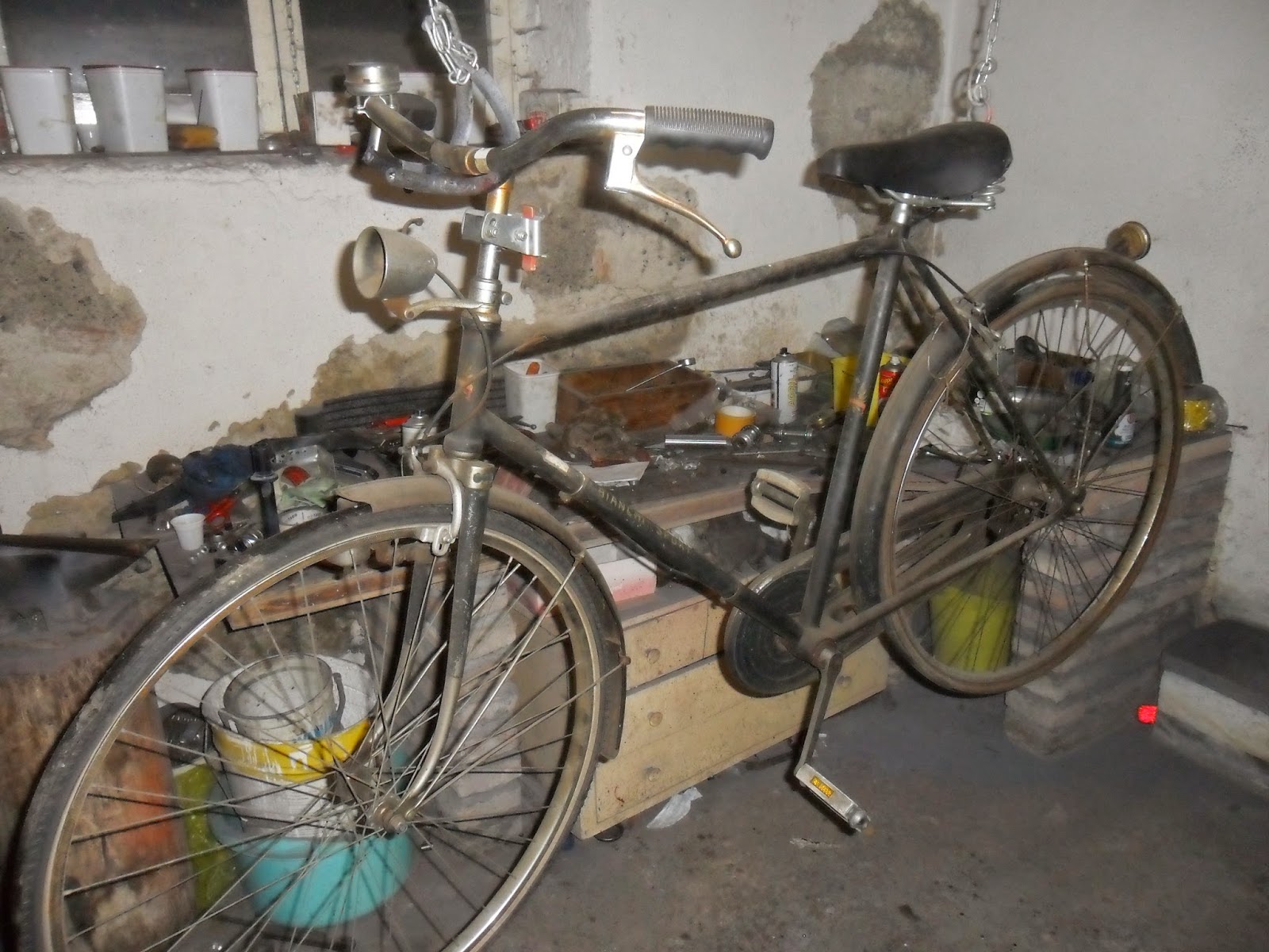 biciclette epoca by Vallo64: BIANCHI MOLVENO 1953 verde blu petrolio (BLU  NOTTE)