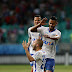 #ExPaulista - Meia Régis comemora gol salvador, em empate na Fonte Nova