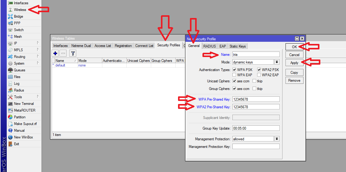 Membangun AP Bridge Dan Station Bridge Pada Router Mikrotik Cinta