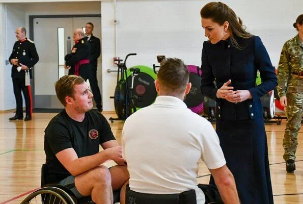 Kate Middleton wore Alexander McQueen military dress. the Duchess of Cornwall, together with the Duchess of Cambridge