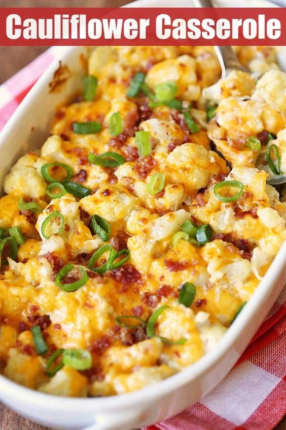 Cauliflower Casserole JIMMYSBOOK