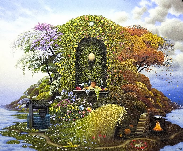 Paisajes Surrealistas De Jacek Yerka