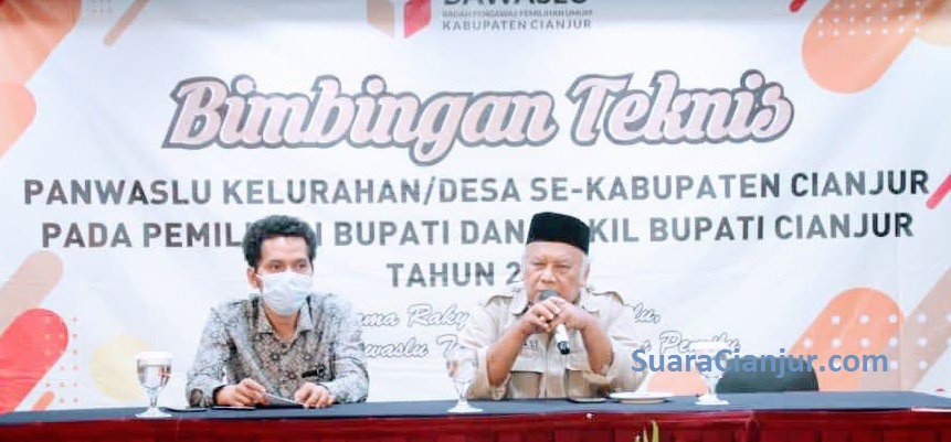 Bawaslu Cianjur Minta PKD dan Panwas TPS Awasi Masa Kampanye