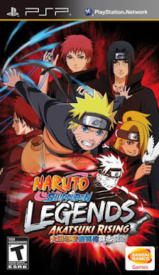โหลดเกม Naruto Shippuden Legends Akatsuki Rising .iso