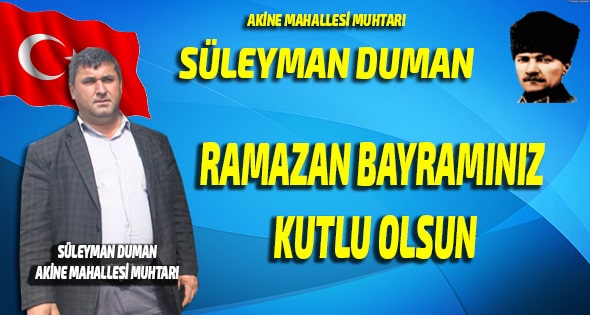 2021 Ramazan Bayramı Mesajı,Anamur Haber,