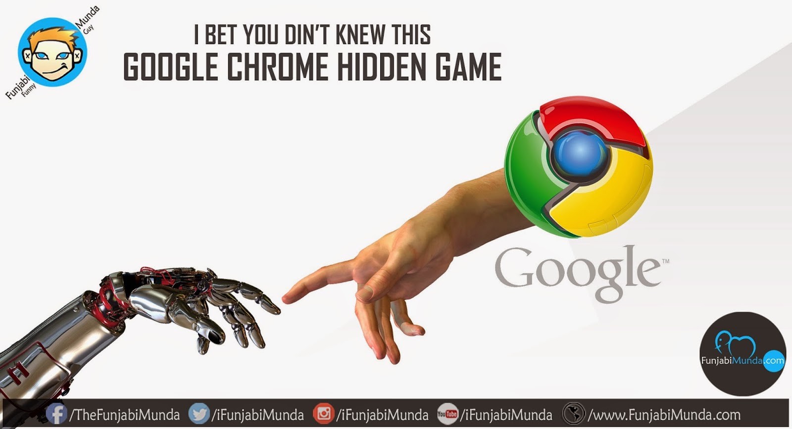 Google Chrome Hidden Game - fuNJABi MuNDA