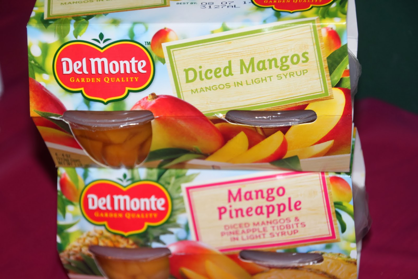 Susan's Disney Family Del Monte Fruit Burst® Squeezers and Mango