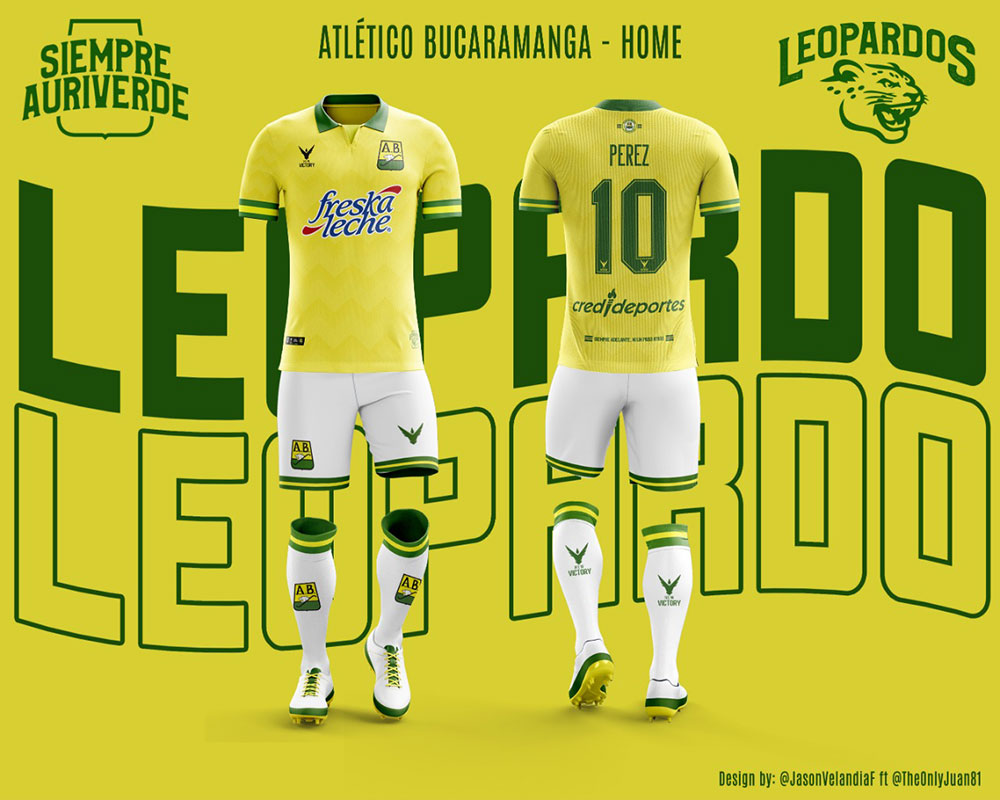 New Victory lança as novas camisas do Atlético Bucaramanga Show de