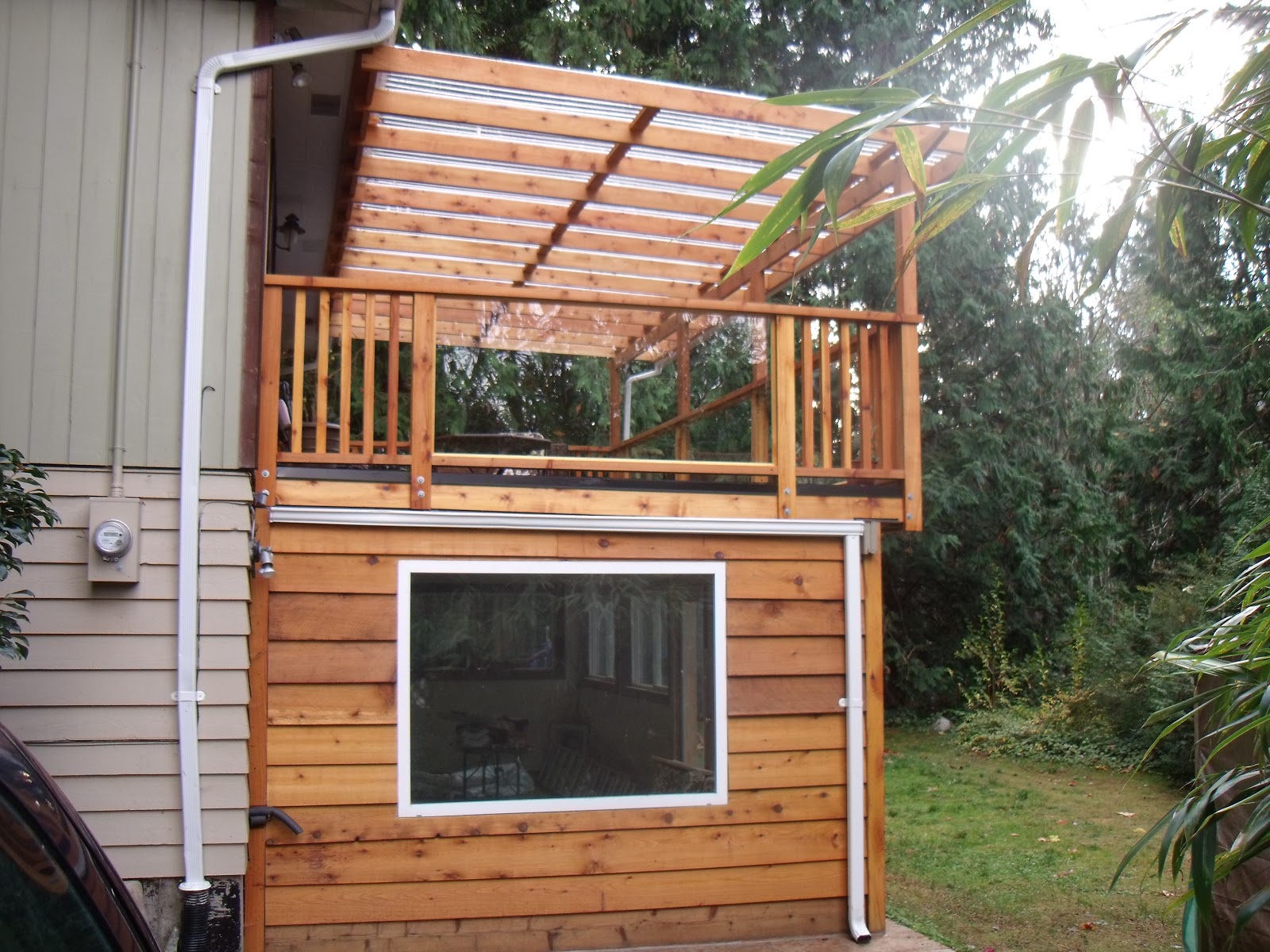 MyCarpentry Deck Corrugated Patio Cover