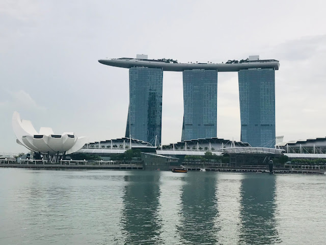 Marina Bay Sands Hotel and Arts Science Museum