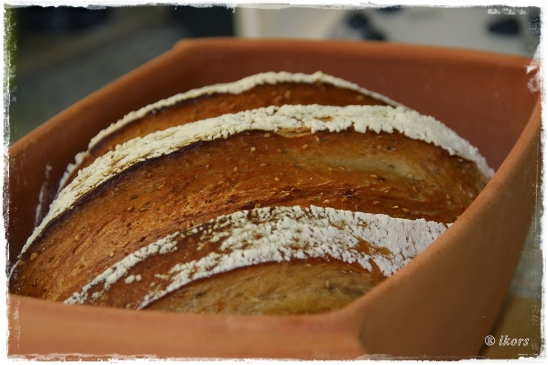 Kochen....meine Leidenschaft : Mischbrot aus dem Römertopf