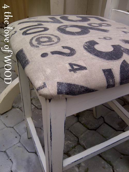 4 the love of wood HOW TO PAINT BAR STOOLS farmhouse white kitchen decor