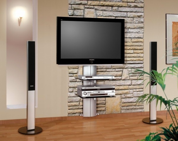 Modern TV wall – for a more pleasant evening!