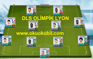 Dream League Soccer 20 Yeni Olimpik Lyon Takım Yaması İndir 2020